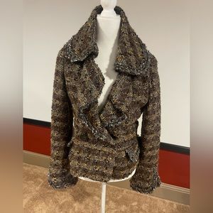Til The End tweed jacket  medium
